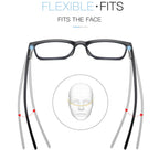 VIVIBEE 2026 Square Blue light Blocking Glasses Men TR90 Light Frame Anti Blue Ray Eyeglasses Women Classic Computer Eyewear