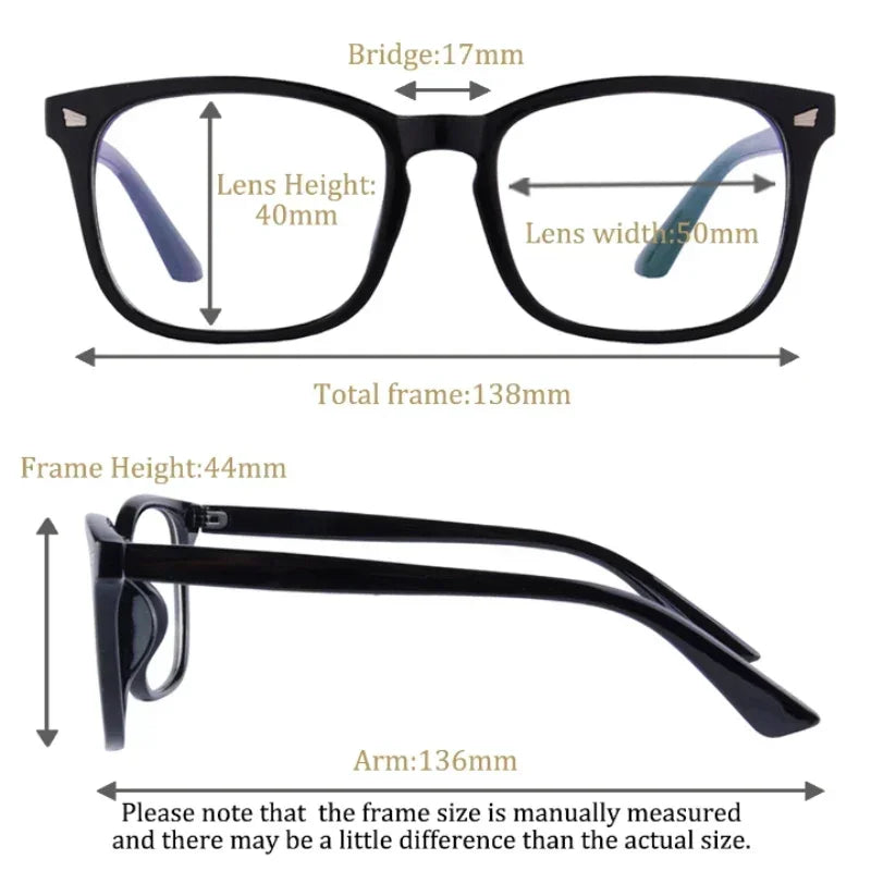 Lunettes anti-lumière bleue — Réduit la fatigue oculaire